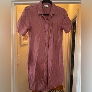 Nicole Miller Dusty Rose Pink Shirt
